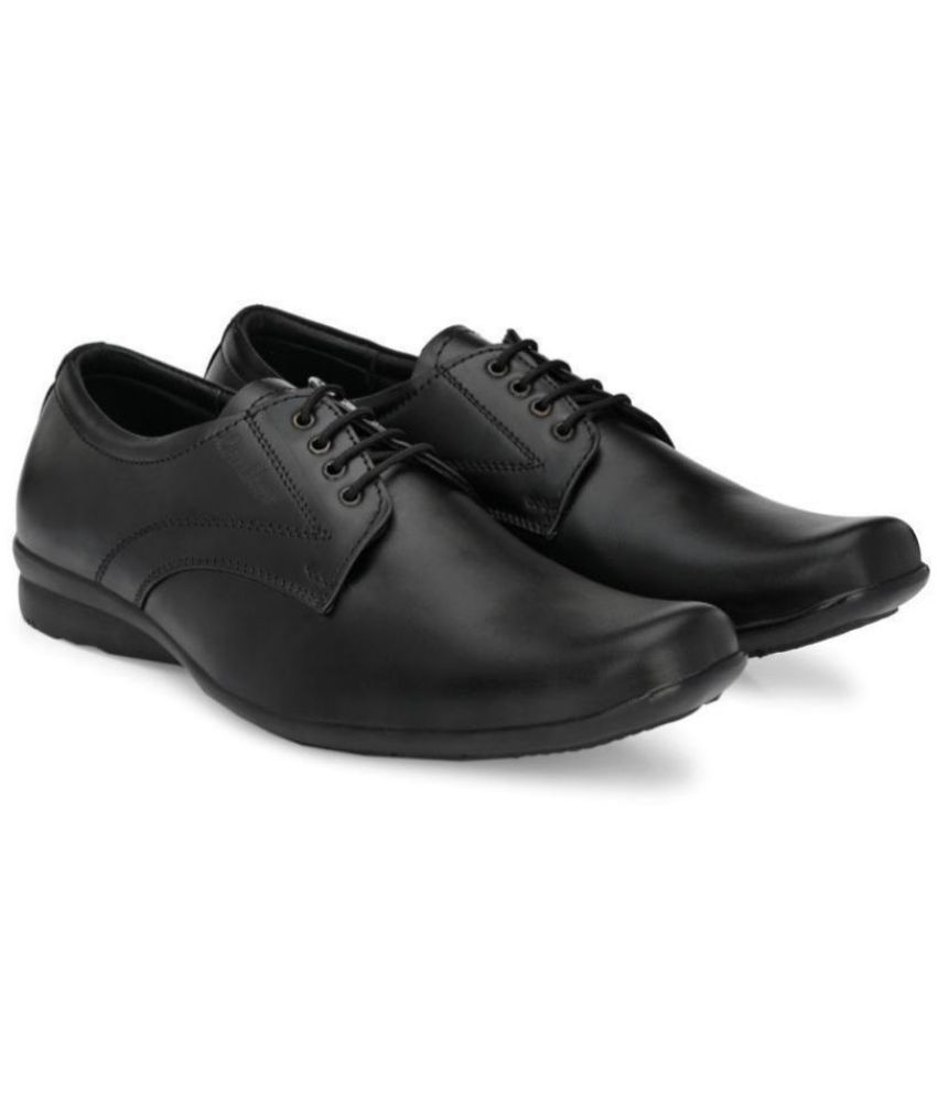 John Karsun - Black Men's Derby Formal Shoes