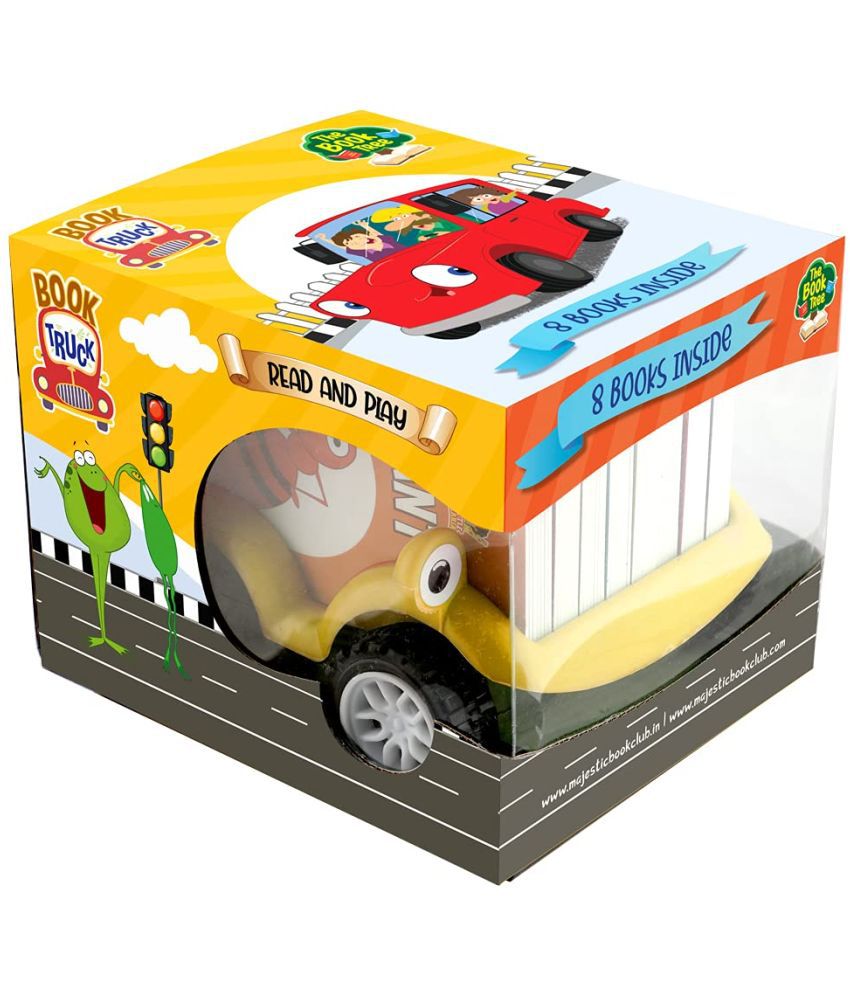     			My first Little Librarian Animals in Action: Book Truck of 8 Best Board Books for Kids parked in a Truck Majestic Book Club [Board book]