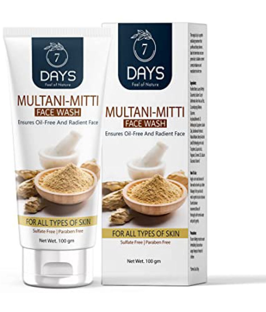     			7 days - Softening and Smoothening Face Wash For All Skin Type ( Pack of 1 )