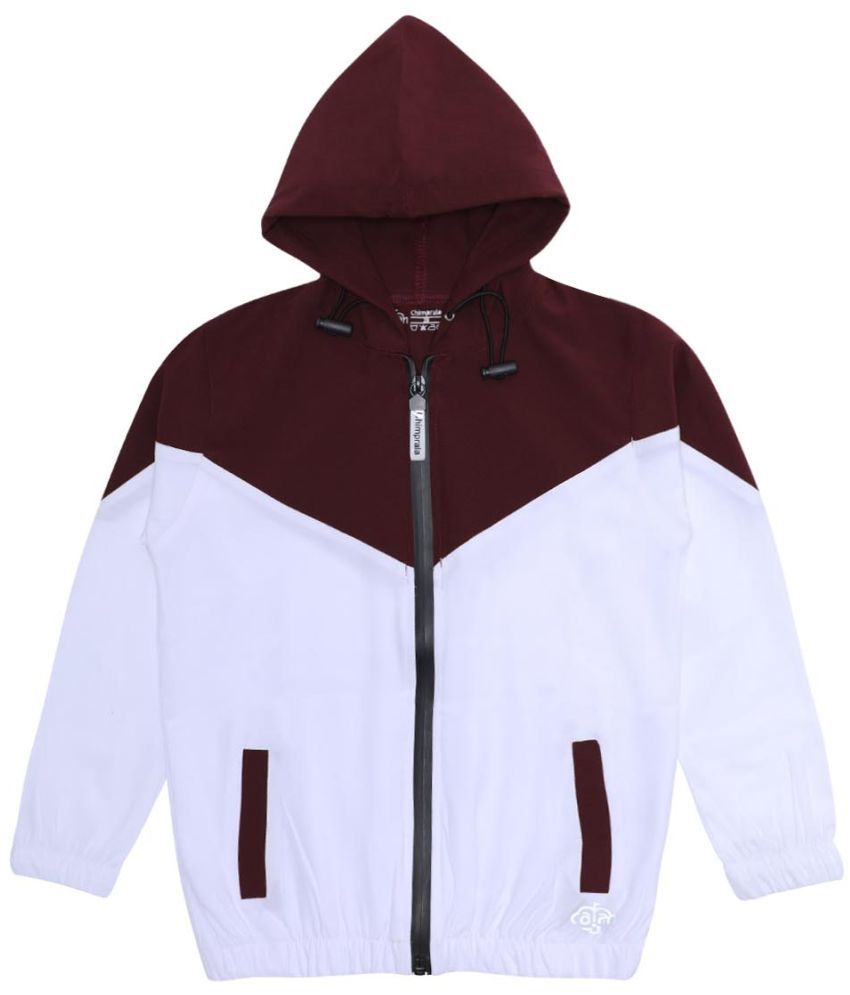 CHIMPRALA - Maroon Polyester Boys Casual Jacket ( Pack of 1 )