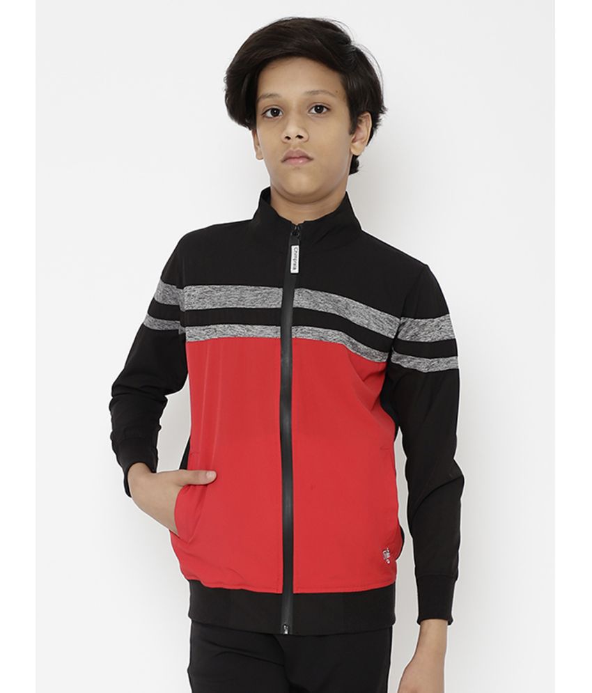 CHIMPRALA - Red Polyester Boys Casual Jacket ( Pack of 1 )