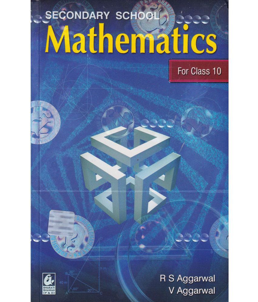     			Secondary School Mathematics for Class 10 - CBSE by R.S. Aggarwal Examination 2022-2023 Paperback by R.S. Aggarwal and V Aggarwal