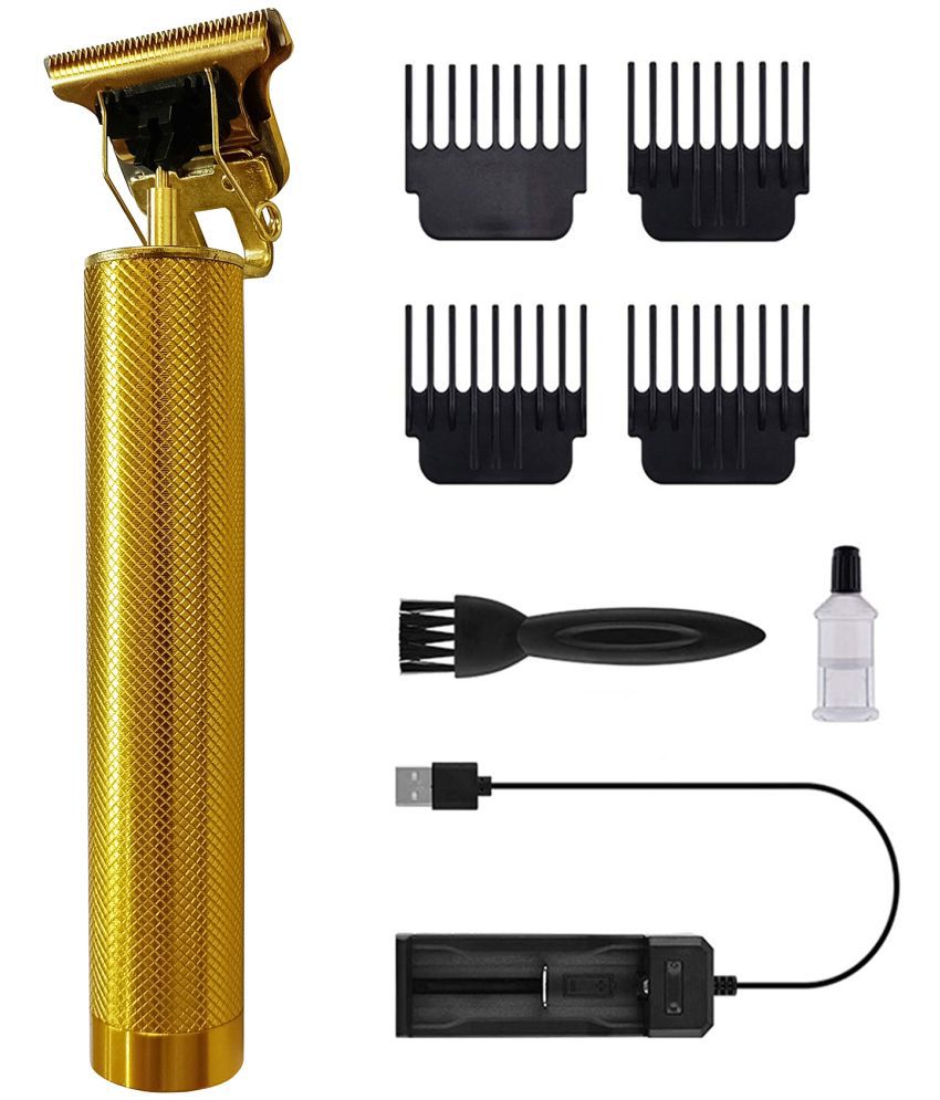     			geemy - Hair Cutting Gold Cordless Beard Trimmer With 60 Runtime