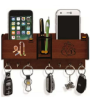 Wall Mount Mobile Holder for all Smartphone & Multipurpose (Brown)