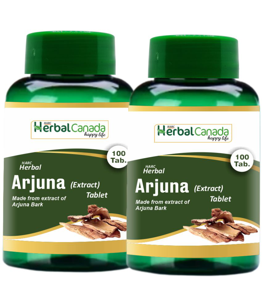     			Herbal Canada Arjuna(100Tab) + Arjuna(100Tab) Tablet 200 no.s Pack Of 2