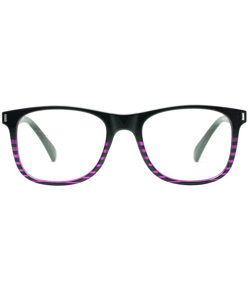     			Peter Jones - Purple Square Eyeglass Frame ( Pack of 1 )