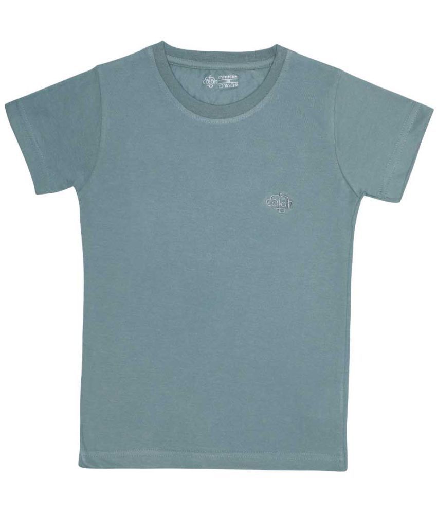 CHIMPRALA - Green Cotton Boy's T-Shirt ( Pack of 1 )