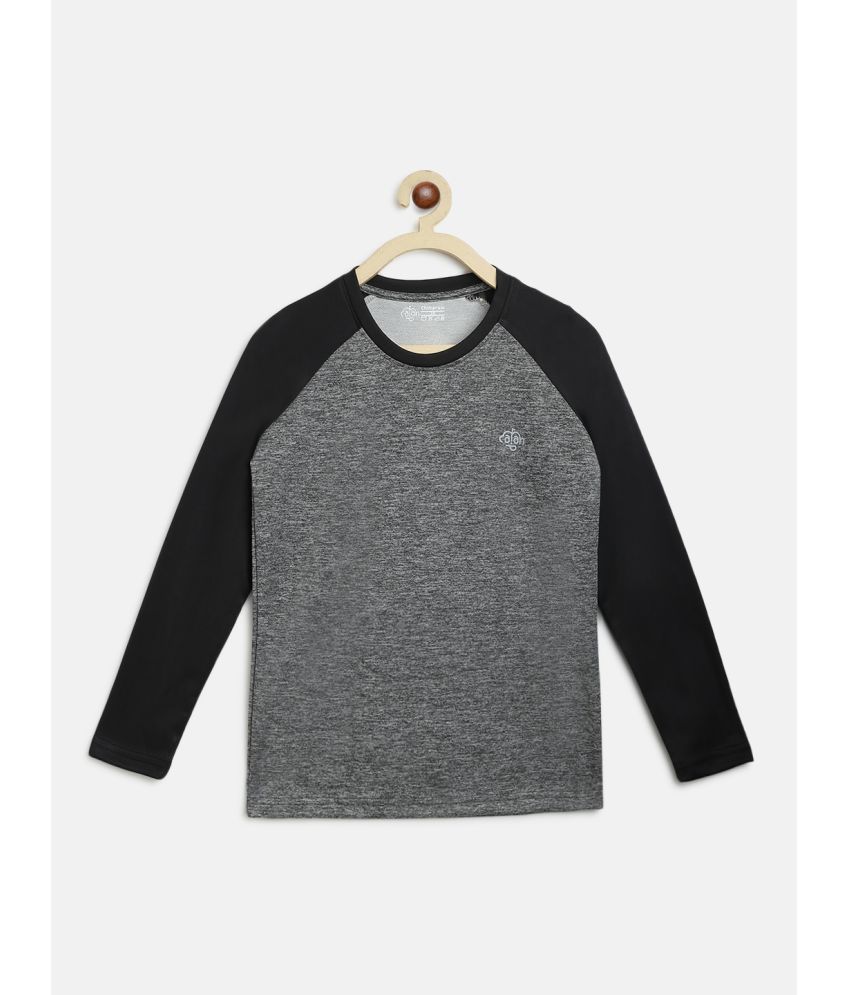 CHIMPRALA - Light Grey Polyester Boy's T-Shirt ( Pack of 1 )