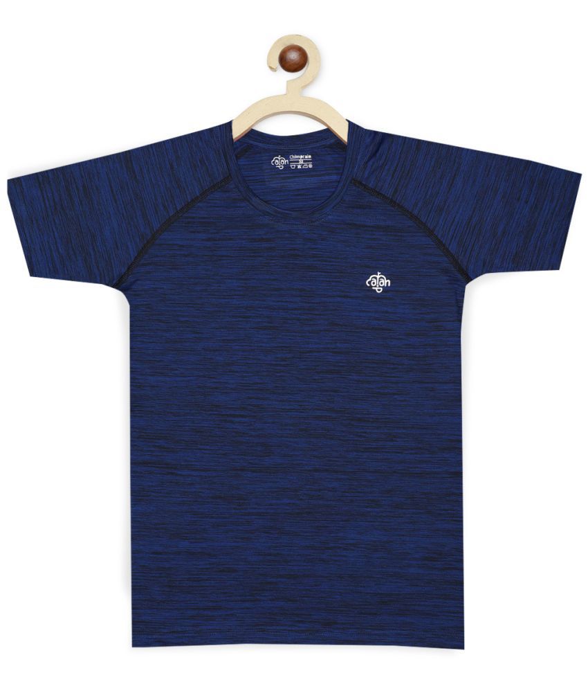 CHIMPRALA - Royal Blue Polyester Boy's T-Shirt ( Pack of 1 )