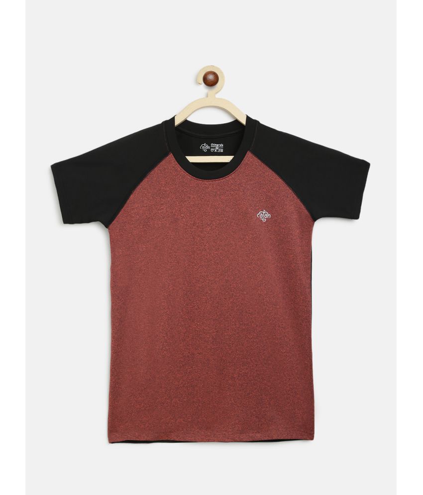 CHIMPRALA - Rust Polyester Boy's T-Shirt ( Pack of 1 )