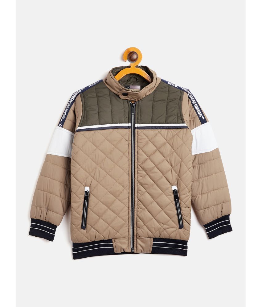     			Duke Boys Polyester Puffer Jacket ( Beige , Pack of 1 )