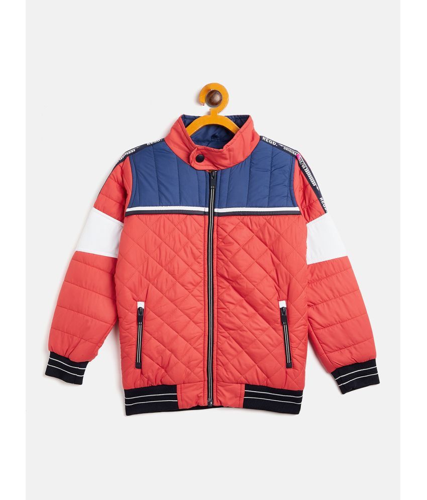     			Duke Polyester Puffer Jacket ( Orange , Pack of 1 )