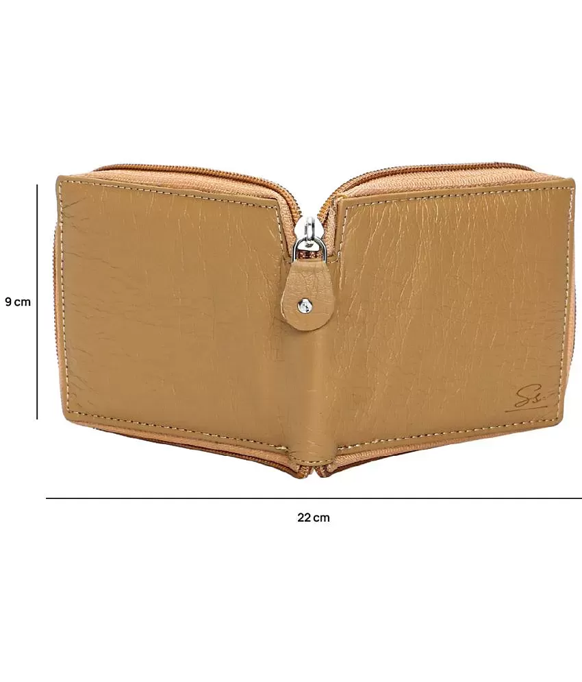 Buy online Brown Leather Regular Purse from Purses & Pouches & Potlis for  Women by Calfnero for ₹349 at 56% off | 2024 Limeroad.com