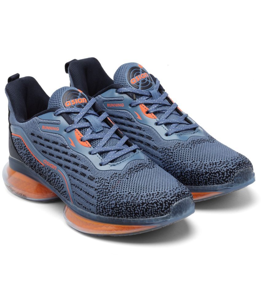    			ASIAN - CARBON-01 Blue Men's Sports Running Shoes