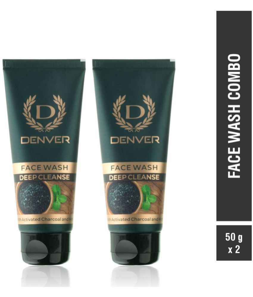     			Denver Deep Cleanse Face Wash 50Gm Each (Pack Of 2)