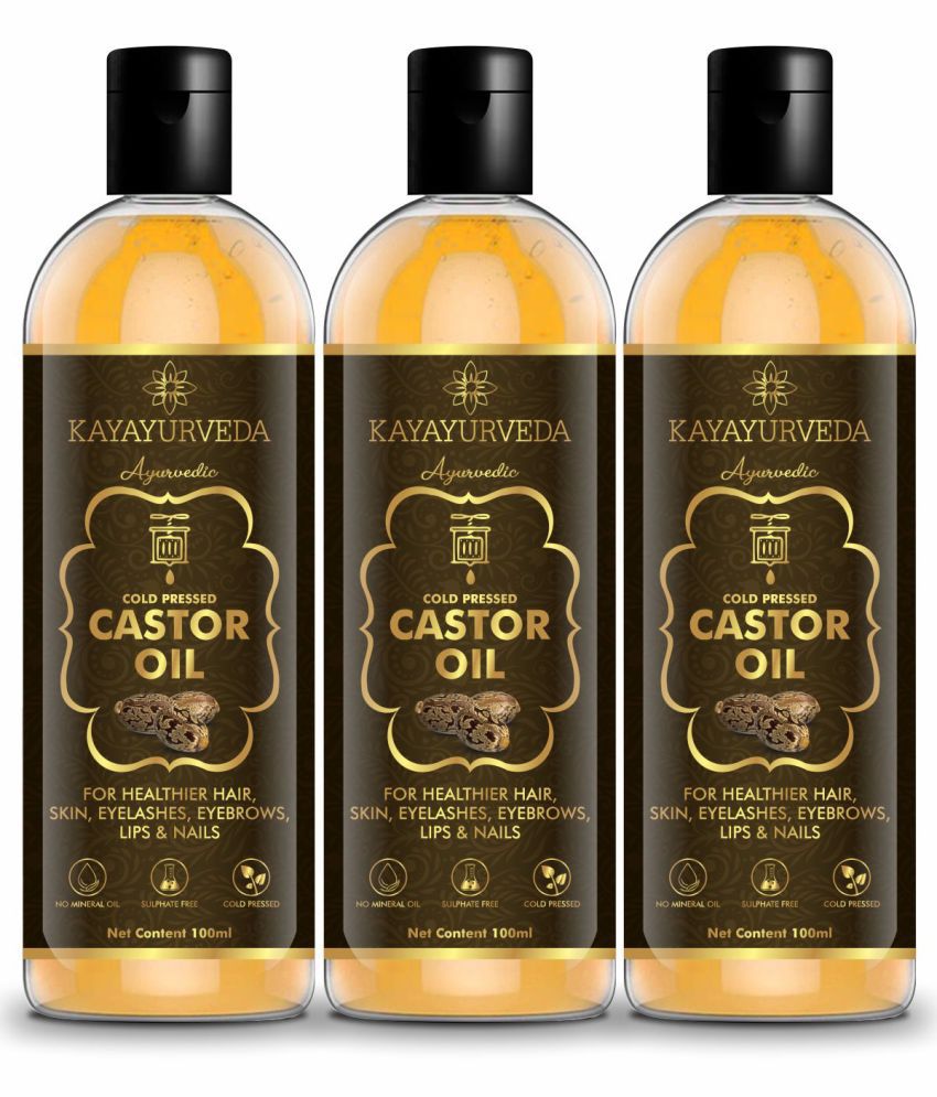     			KAYAYURVEDA - Anti Hair Fall Castor Oil 300 ml ( Pack of 3 )