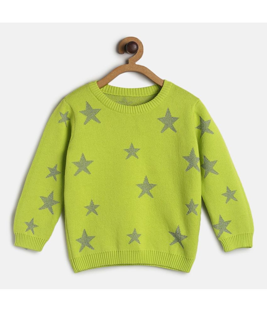     			MINIKLUB Baby Girl Lime Sweater Pack Of 1