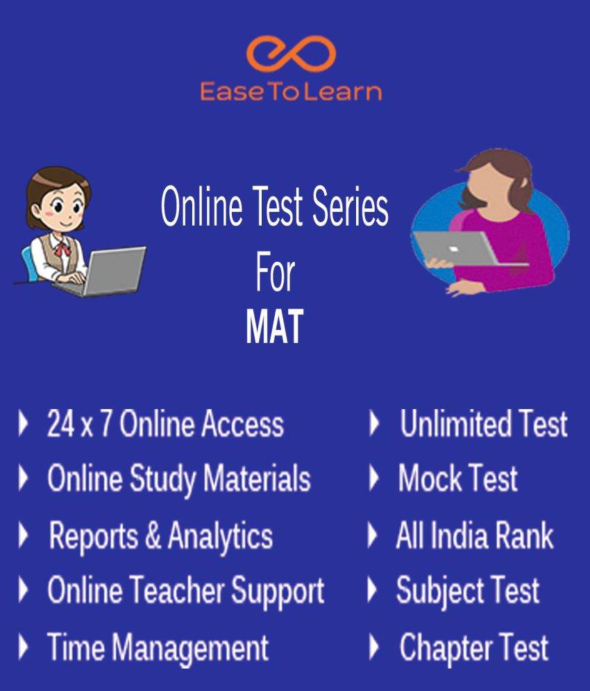     			Ease To Learn MAT Online Topic & Mock Test Series with Study Materials Online Tests