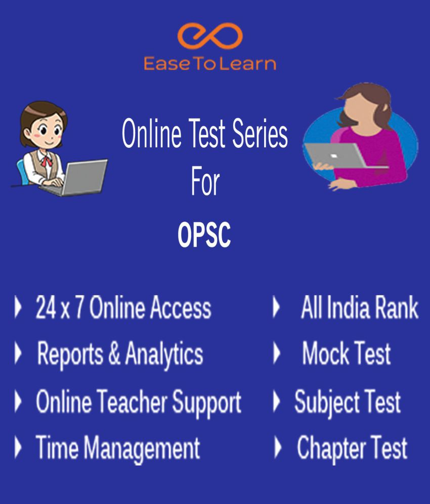     			Ease To Learn OPSC Online Topic & Mock Test Series Online Tests
