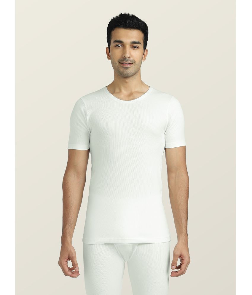     			XYXX Cotton Men's Thermal Tops ( White ) XYTHEHST02