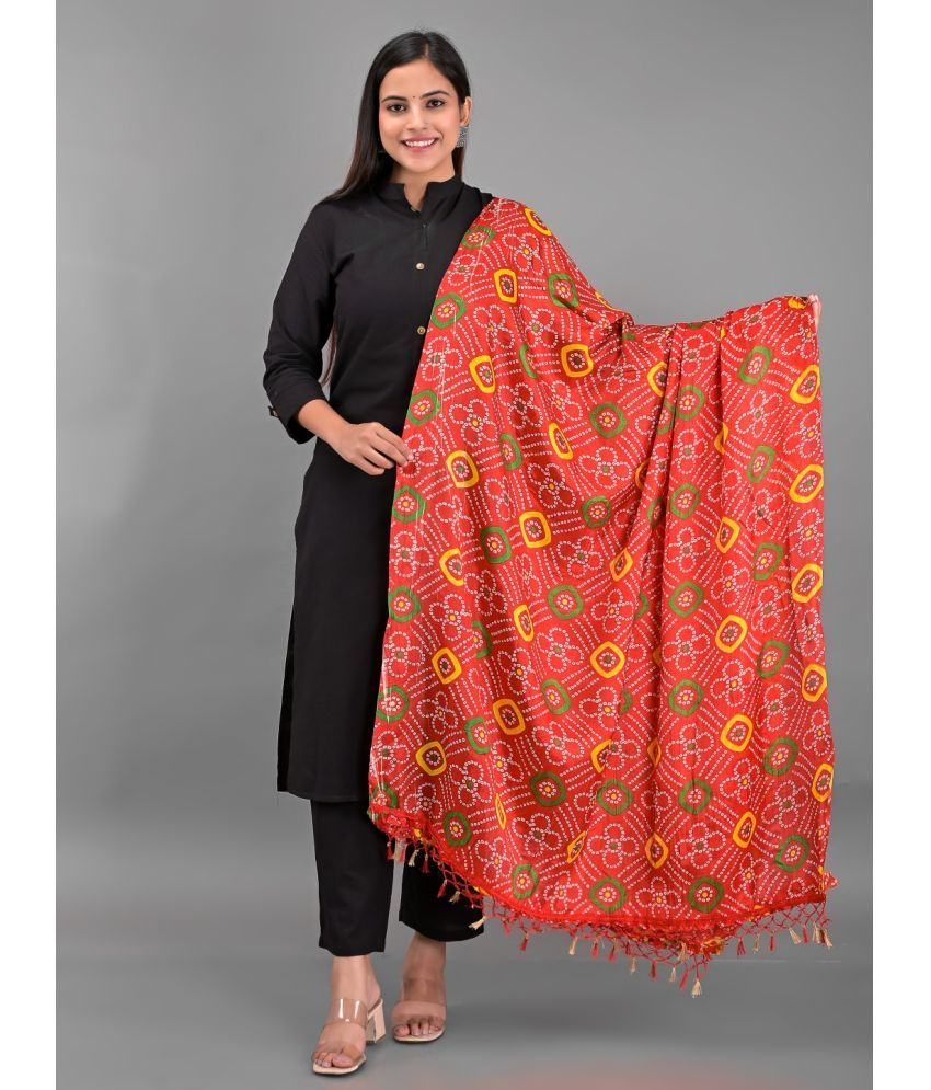     			Apratim - Red Silk Women's Dupatta - ( Pack of 1 )