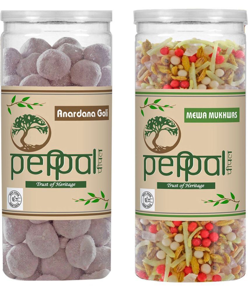     			Peppal Anardana Goli 200g & Mewa Mukhwas 180 g Candy Drops 380 gm