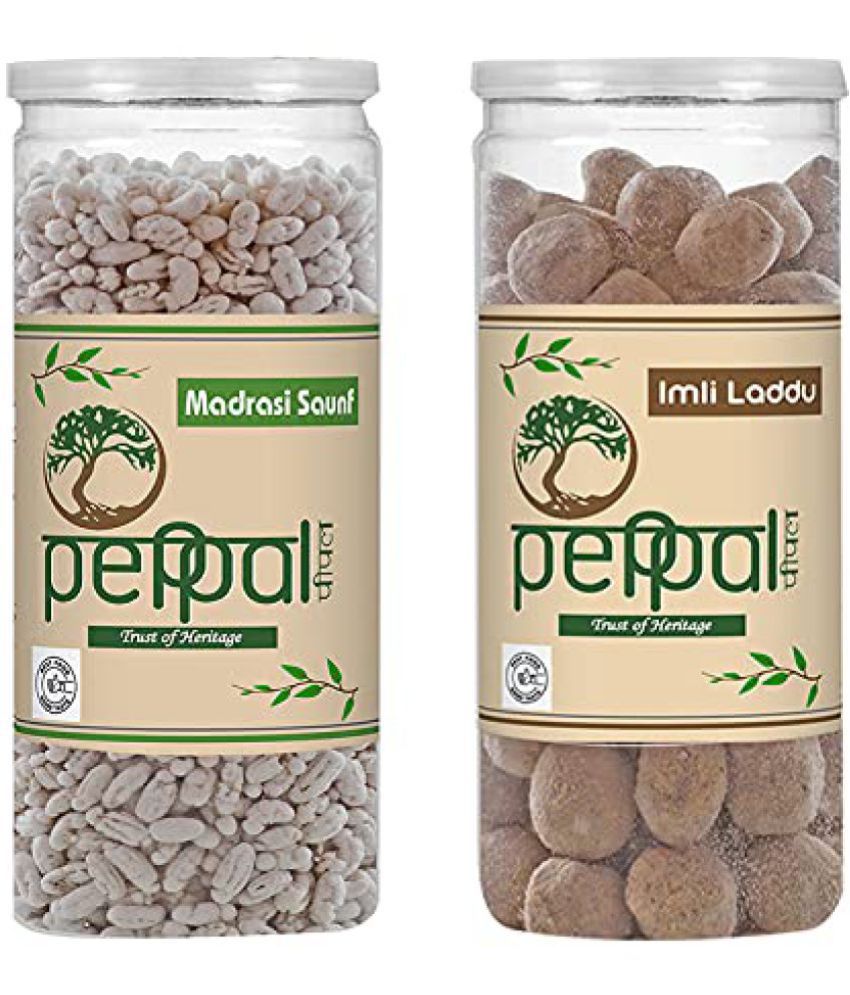     			Peppal Madrasi Saunf & Imli Laddu Combo Candy Drops 365 gm