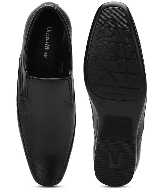 Snapdeal leather hot sale shoes