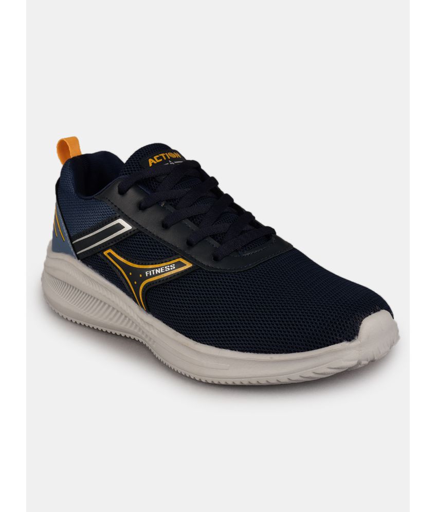 Action -  Lace-up Sport shoe  Navy Men's Sports Running Shoes