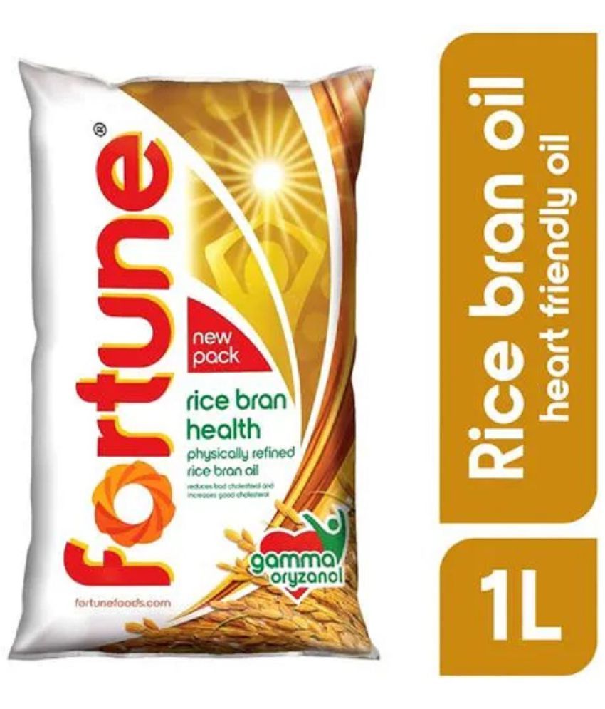 FORTUNE Rice Bran Oil 1 L Buy FORTUNE Rice Bran Oil 1 L at Best Prices