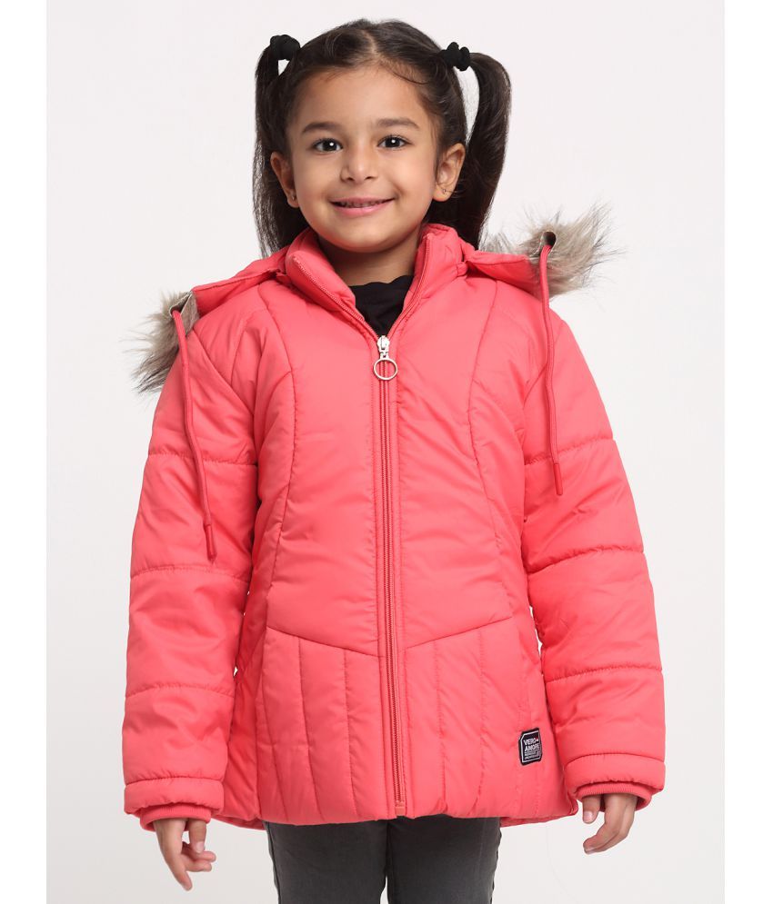     			VERO AMORE - Pink Polyester Girl's Quilted & Bomber ( Pack of 1 )