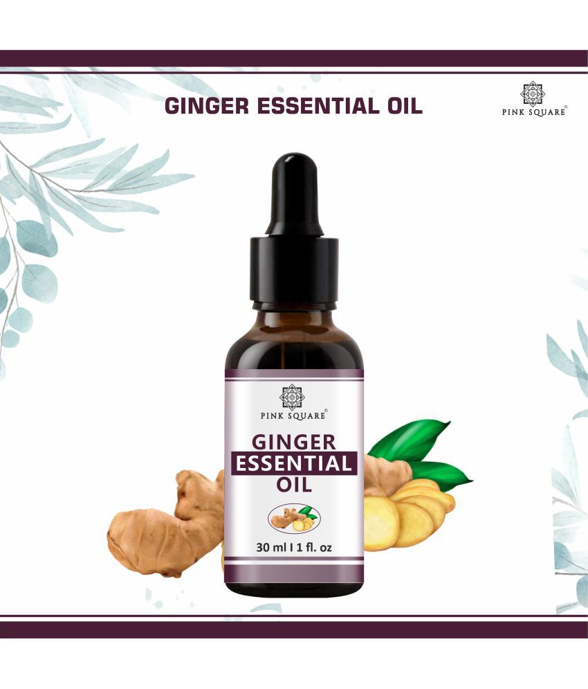     			pink square 100% Pure Ginger Essential Oil For Belly,Thighs & Reduce Fat Shaping & Firming Oil 30 mL