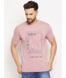 Duke - Pink Cotton Blend Slim Fit Men's T-Shirt ( Pack of 1 )