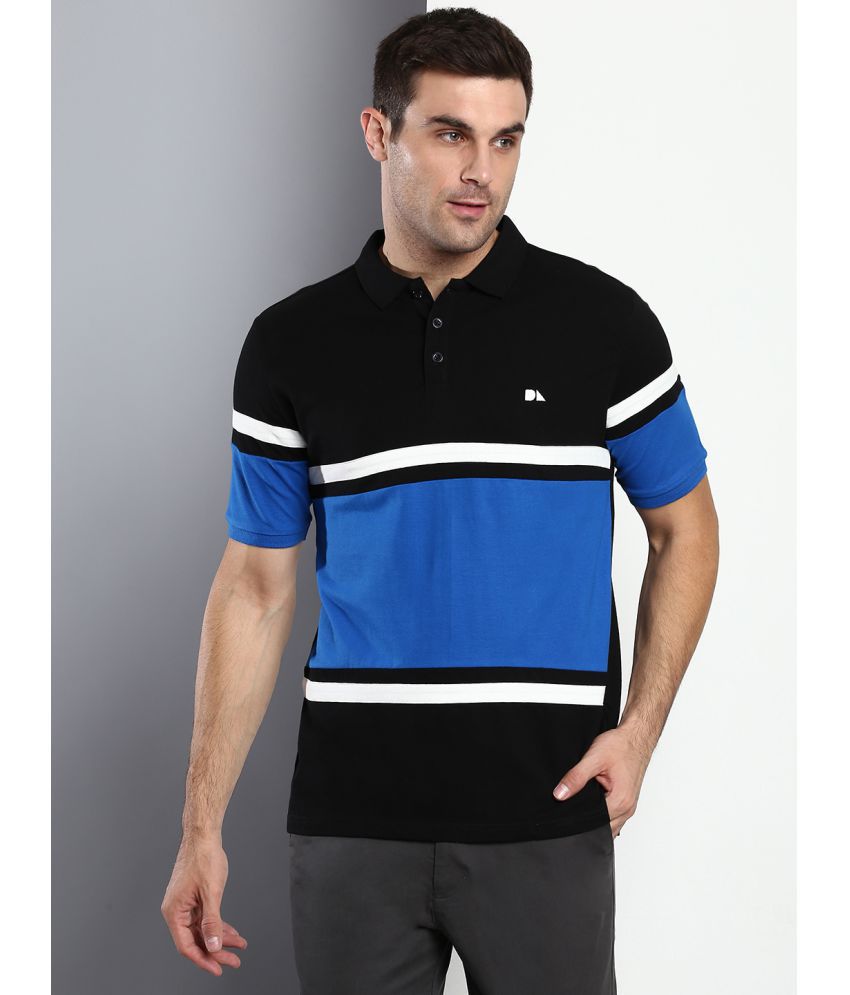     			Dennis Lingo - Black Cotton Slim Fit Men's Polo T Shirt ( Pack of 1 )