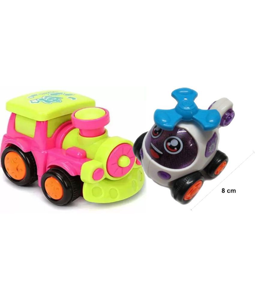Friction powerred push Go Toy purple & Unbreakable Friction Car Toys red
