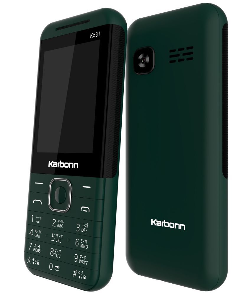     			Karbonn K531 Dual SIM Feature Phone Green