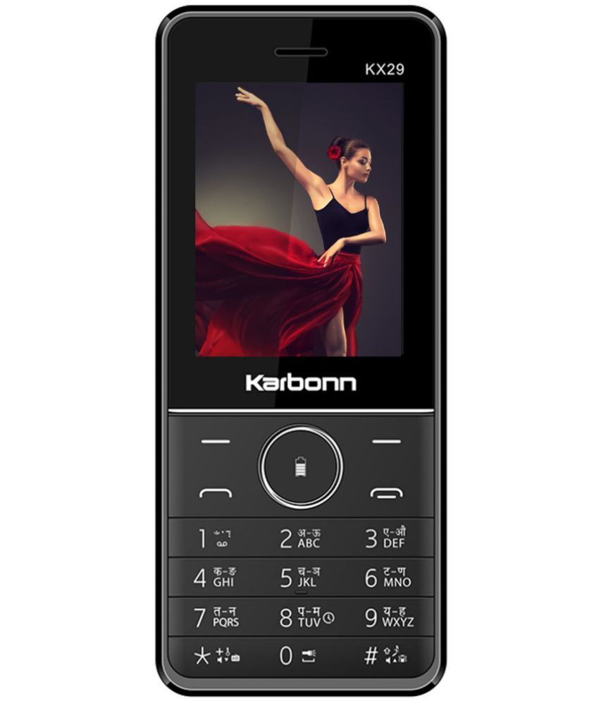     			Karbonn KX29 Dual SIM Feature Phone Black Red