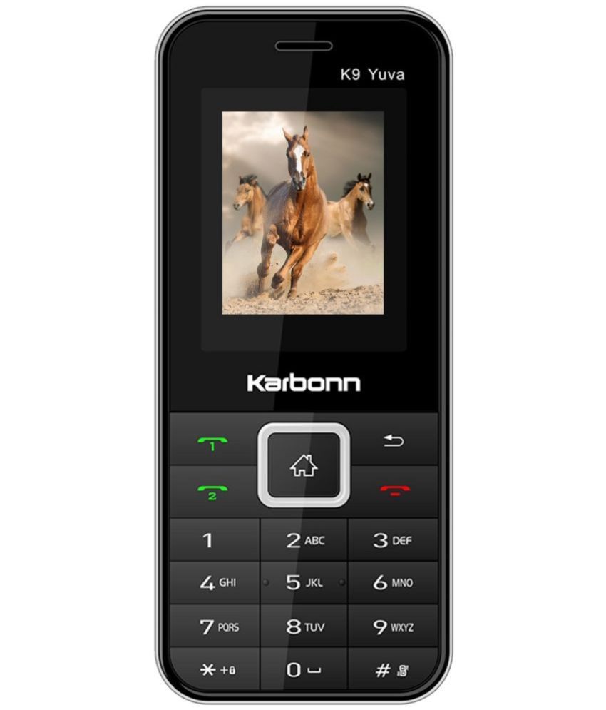     			Karbonn k9 yuva Dual SIM Feature Phone Silver