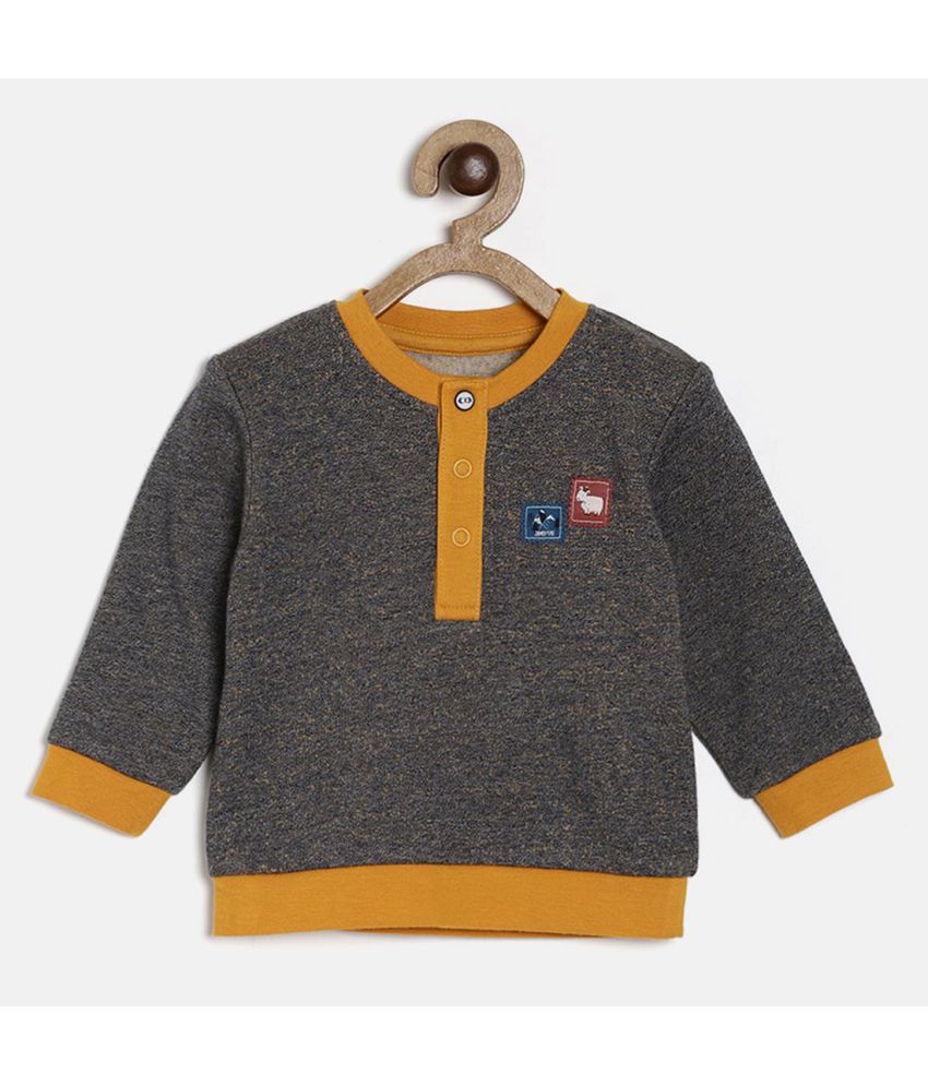     			MINIKLUB Baby Boy Cream Sweatshirt Pack Of 1