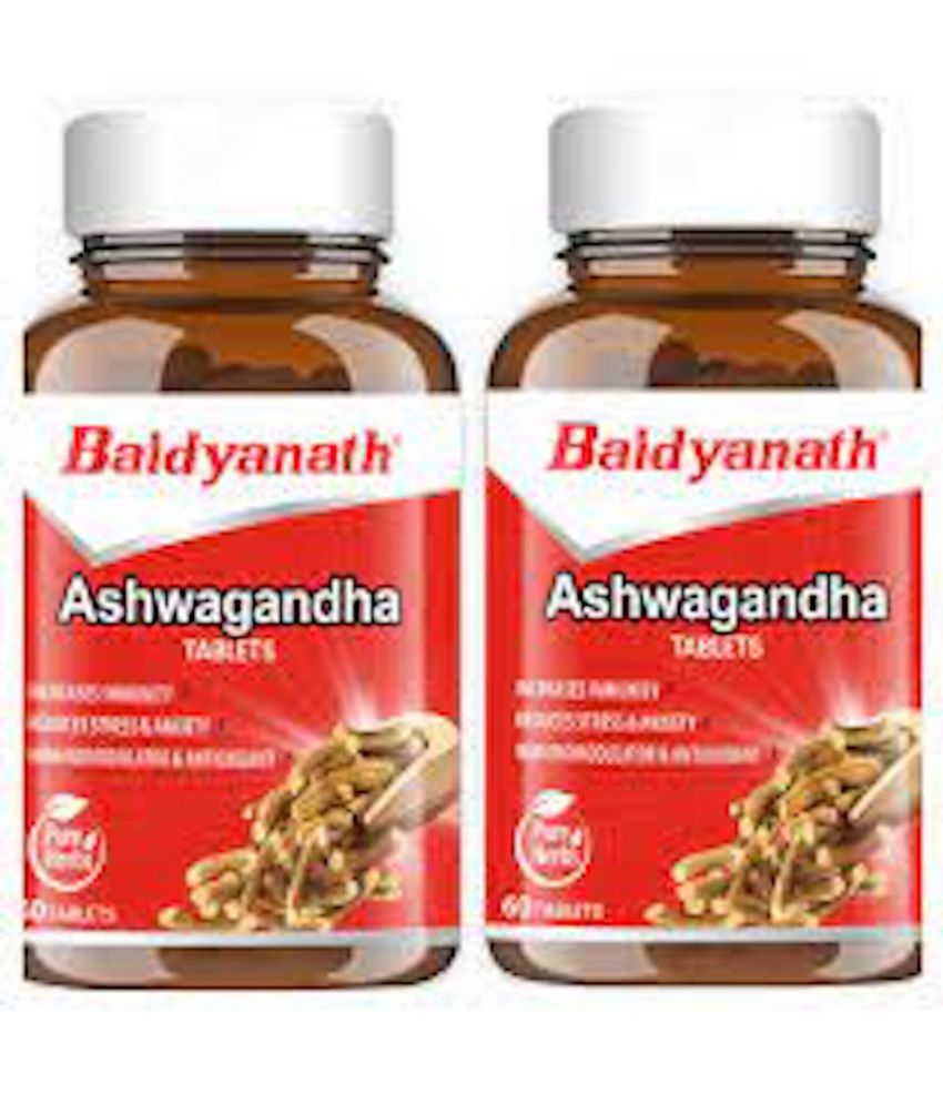     			Baidyanath BAIDYANATH ASHWAGANDHA TABLETS  ( PACK OF 4)