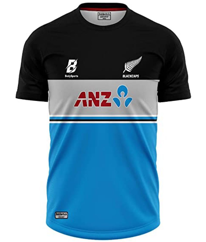     			Bodysports.co New-Zealand Cricket Training Jersey 2022\n