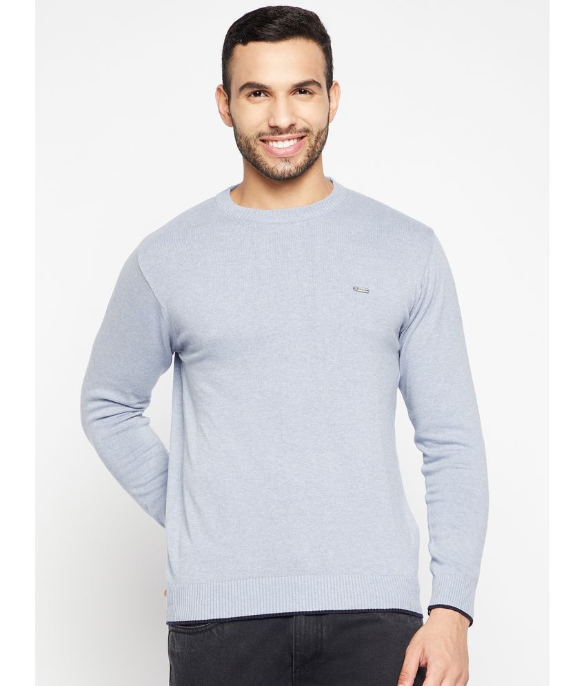     			Duke - Blue Woollen Blend Men's Pullover Sweater ( Pack of 1 )