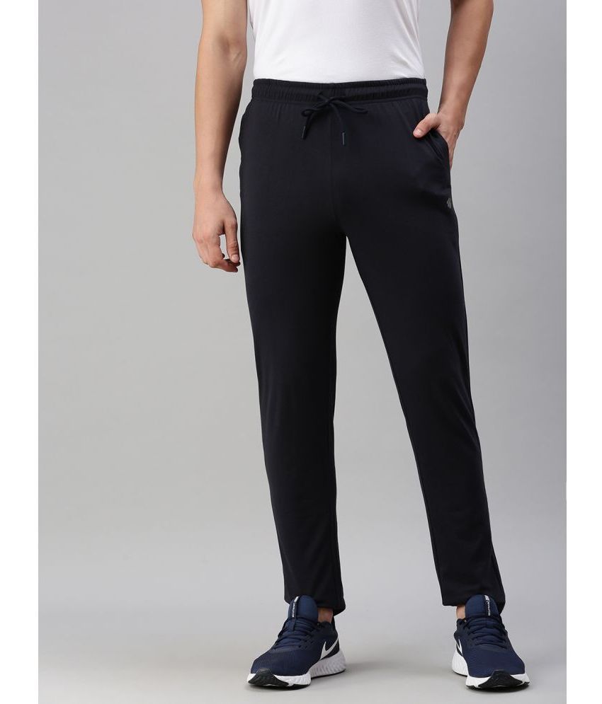     			ONN - Navy Blue Cotton Blend Men's Trackpants ( Pack of 1 )