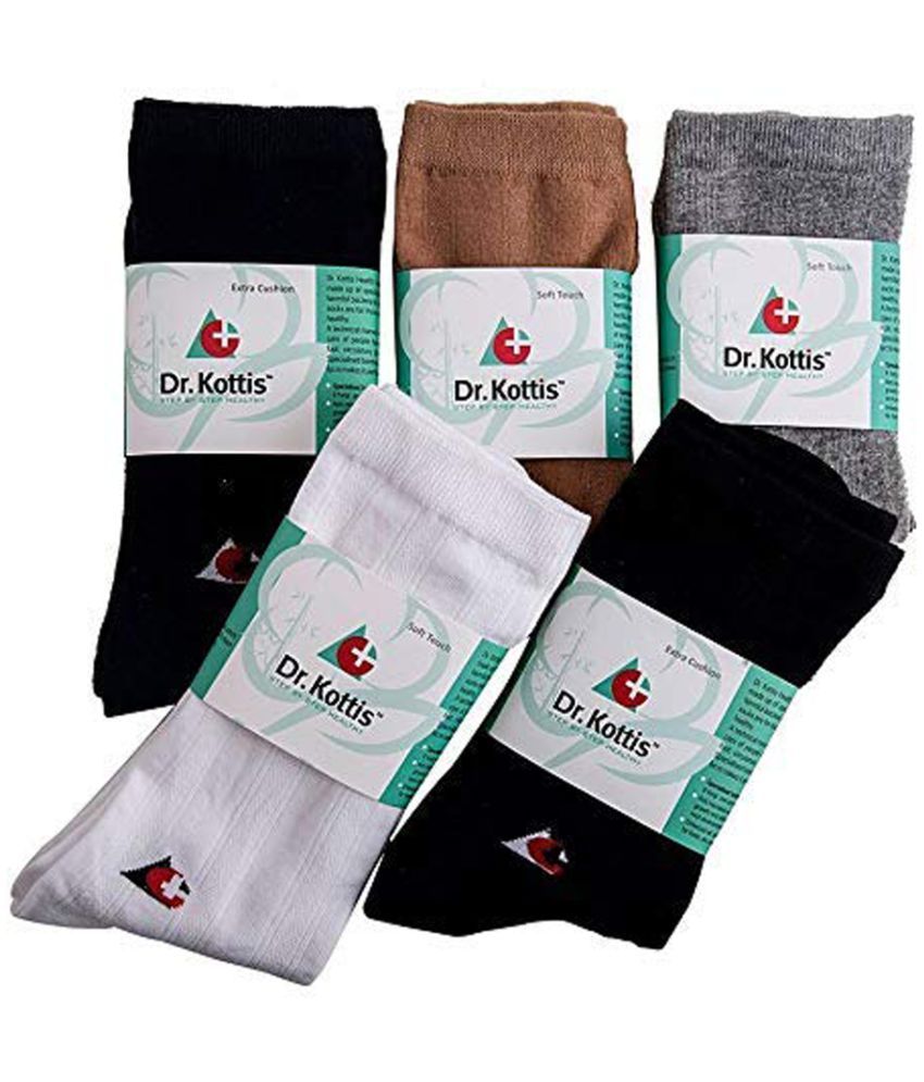     			V VANTRA Dr. Kottis Unisex Health socks for Diabetic BLACK NAVY WHITE BEIGE GREY