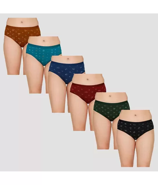 Self 9 Colors Available Striped Low-Waist Panty, Size: Fits S-L at Rs  60/piece in Mumbai