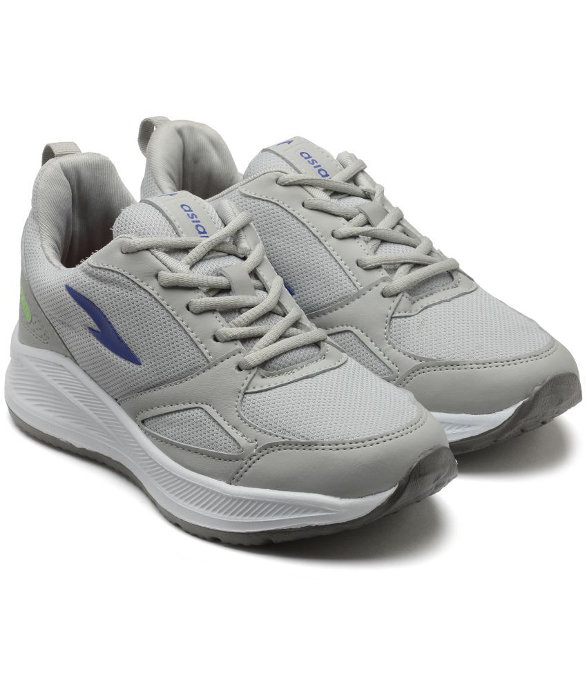     			ASIAN - EXPRESS-10 Light Grey Men's Sports Running Shoes