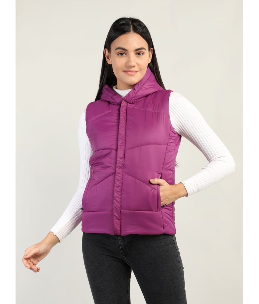 Chkokko - Purple Polyester Women's Jacket