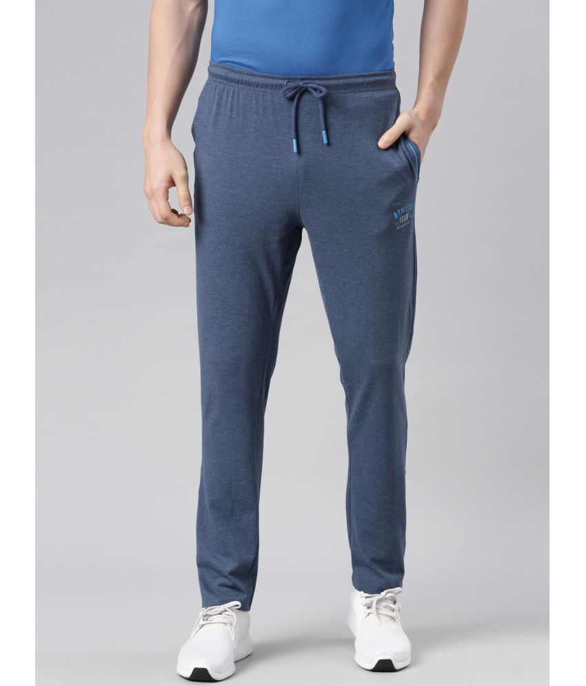     			Force NXT - Blue Cotton Blend Men's Trackpants ( Pack of 1 )