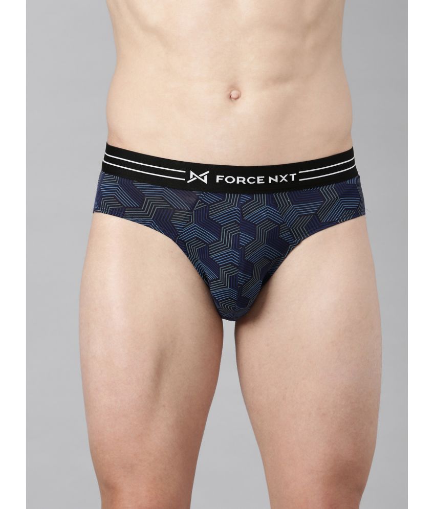     			Force NXT Pack of 1 Cotton Briefs For Men's ( Multicolor )