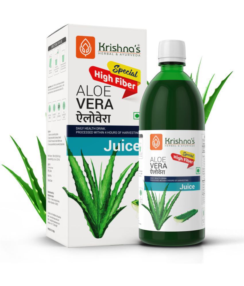    			Krishna's Herbal & Ayurveda Aloe Vera High Fiber Juice1000ml